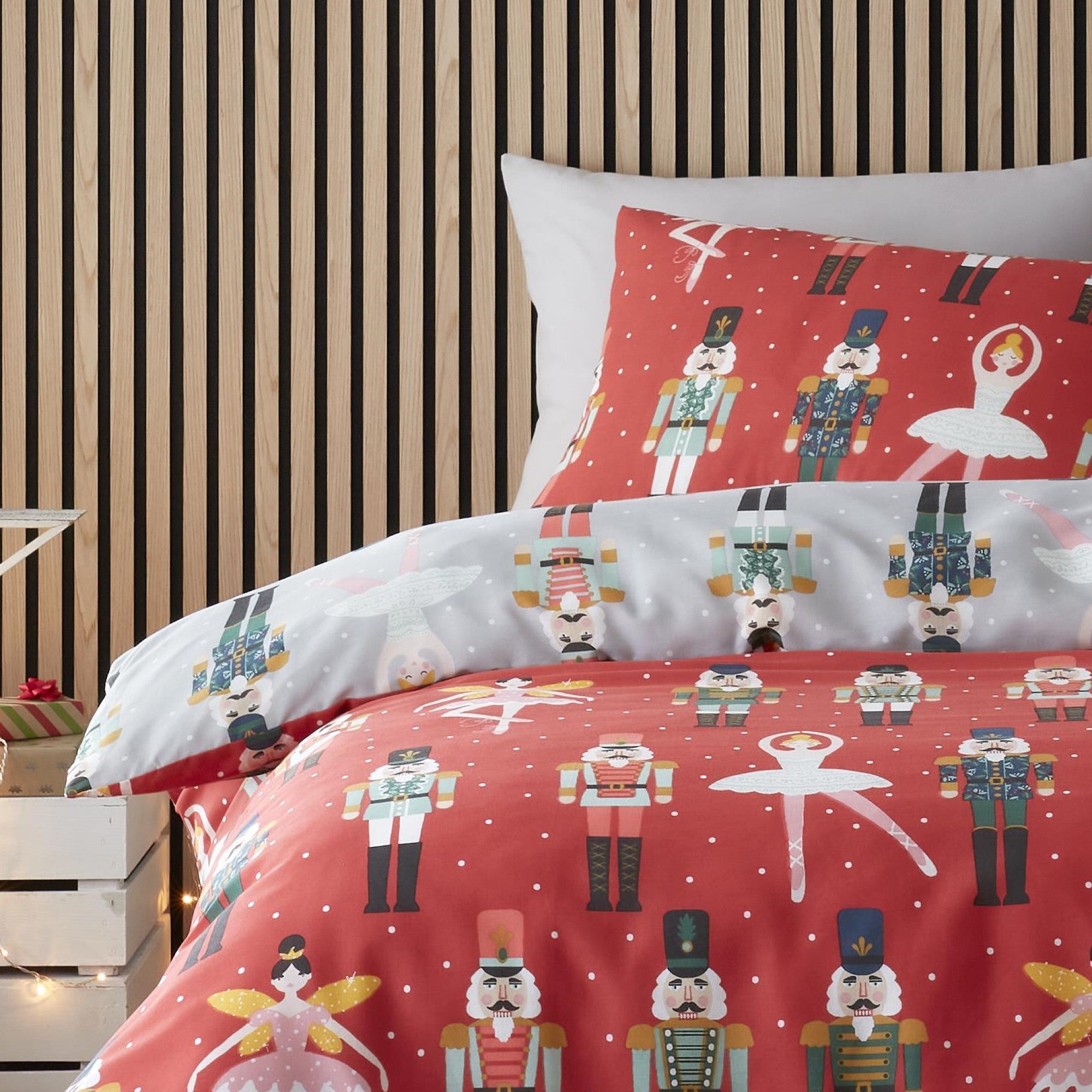 Nutcracker Bedding Set Red Affordable Price, Highest Quality Terrys