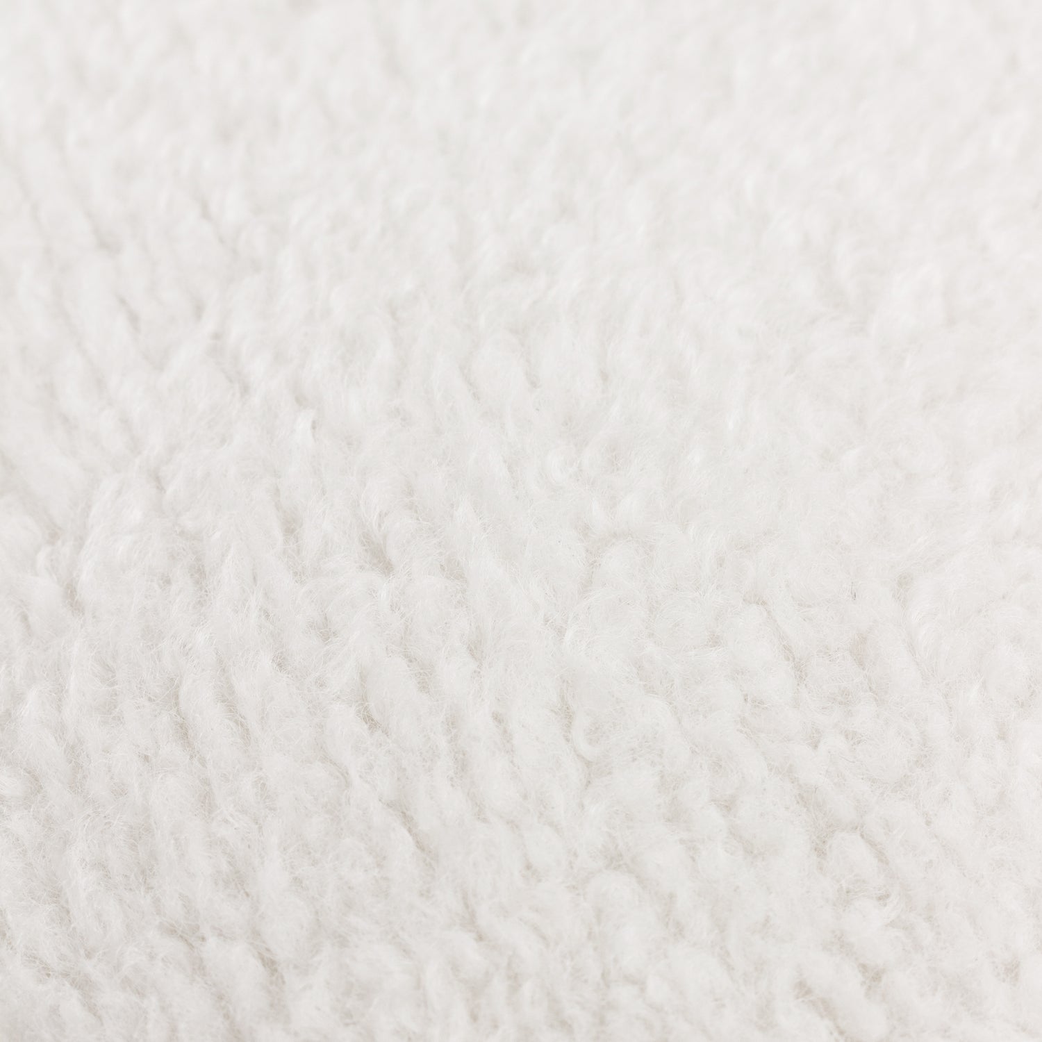 Olann Shearling Fleece Filled Cushion 45cm x 45cm Ecru