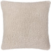 Olann Shearling Fleece Filled Cushion 55cm x 55cm Natural
