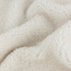 Olann Shearling Fleece 130cm x 180cm Throw Ecru