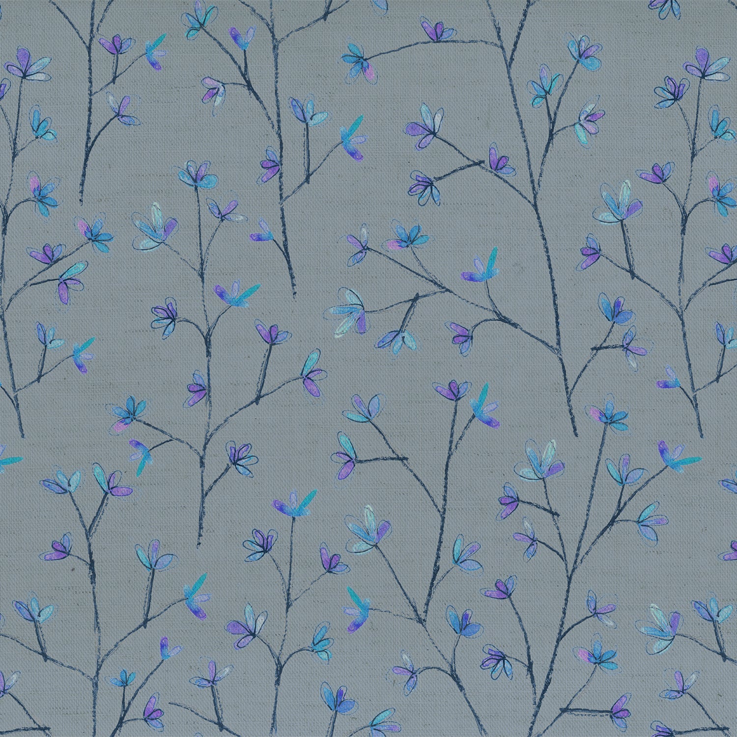 Voyage Maison Ophelia Fabric Bluebell