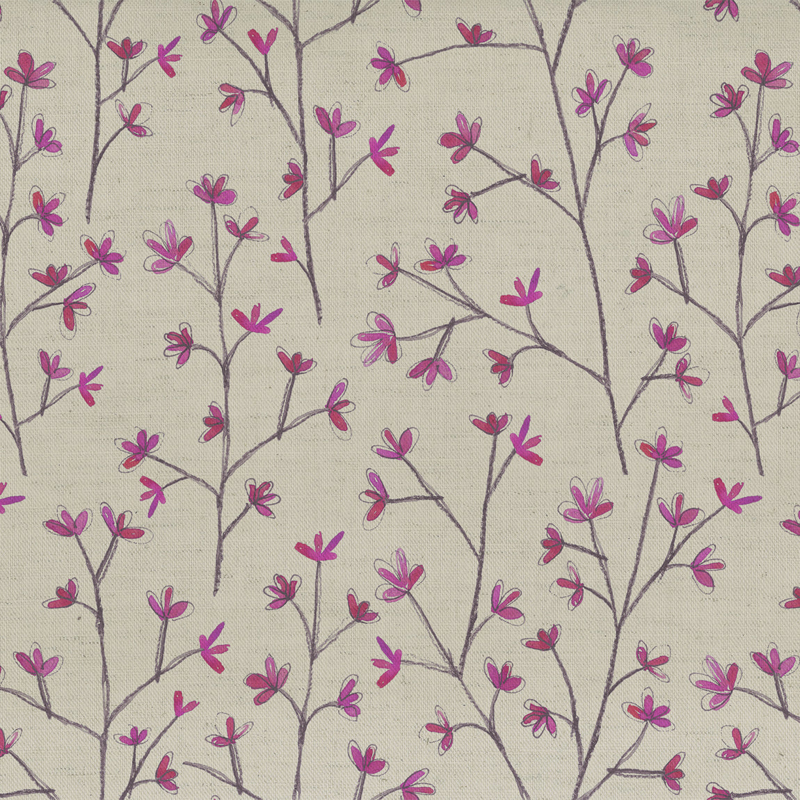Voyage Maison Ophelia Fabric Fuchsia