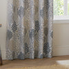 Wylder Nature Ophelia Floral Jacquard Ready Made Eyelet Blockout Curtains Wedgewood