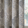 Wylder Nature Ophelia Floral Jacquard Ready Made Eyelet Blockout Curtains Wedgewood