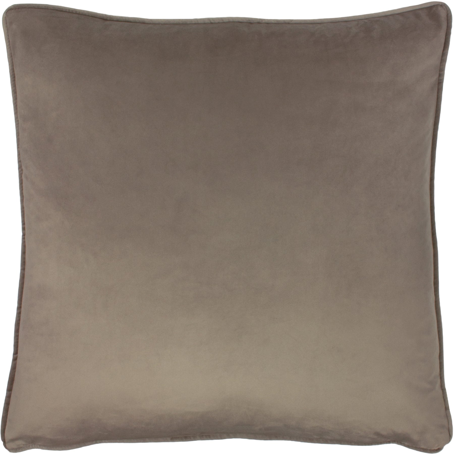 Opulence Soft Velvet Filled Cushion 55cm x 55cm Cedar