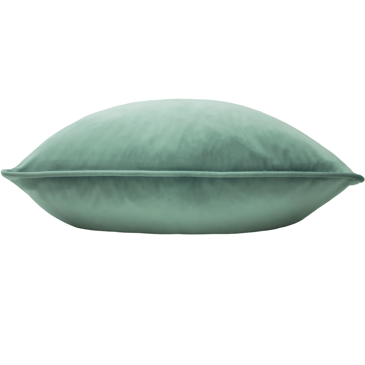 Opulence Soft Velvet Filled Cushion 55cm x 55cm Eau De Nil