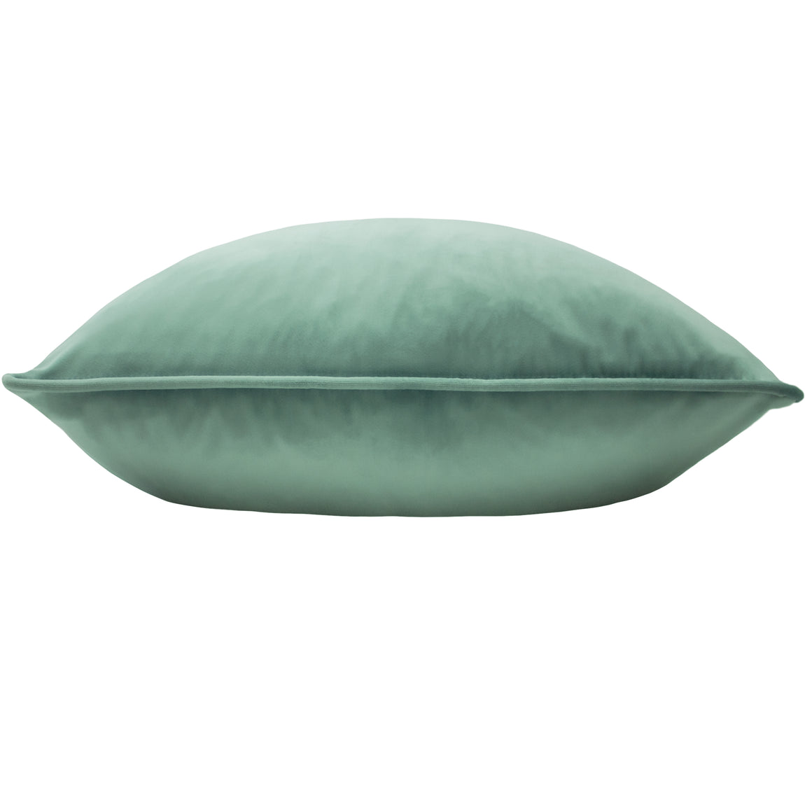 Opulence Soft Velvet Filled Cushion 55cm x 55cm Eau De Nil