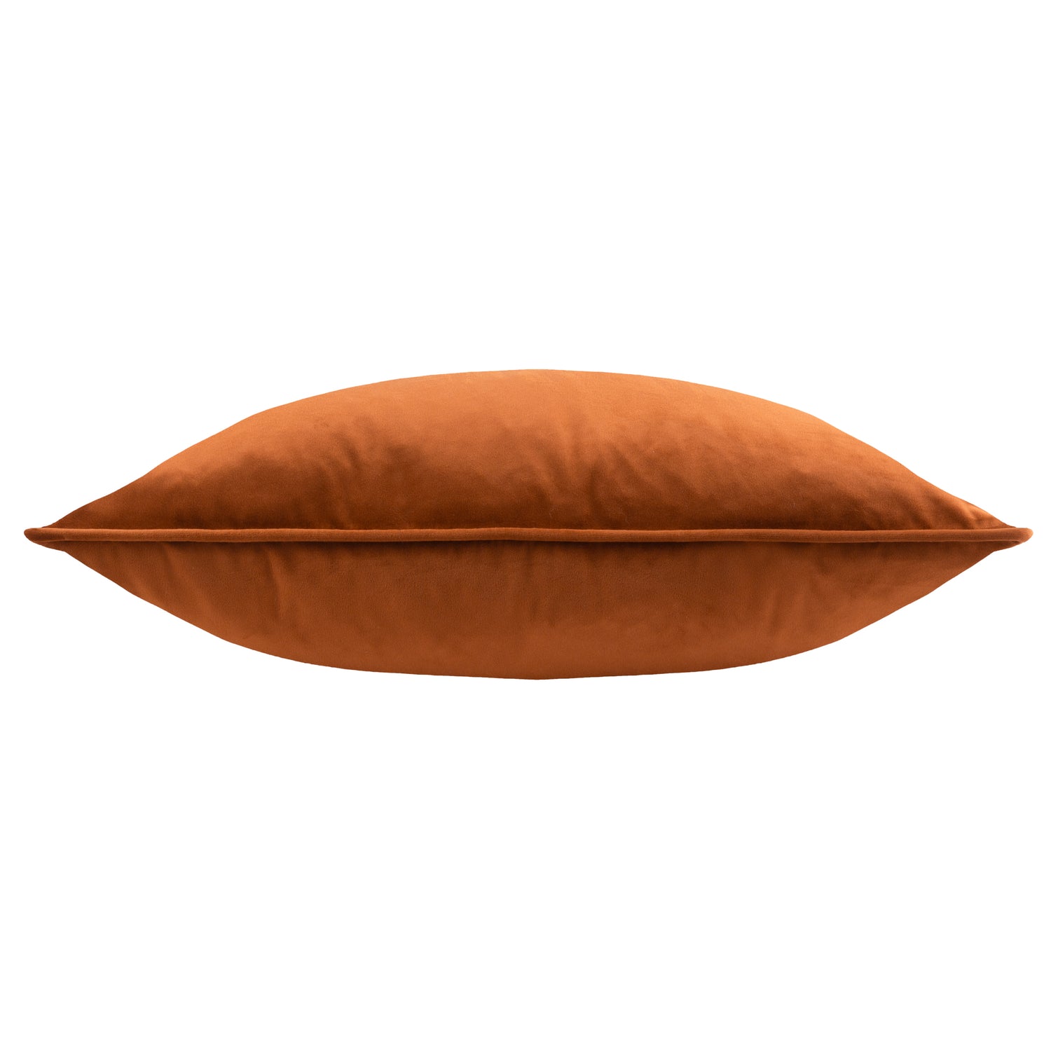 Opulence Soft Velvet Filled Cushion 55cm x 55cm Ginger