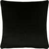 Opulence Soft Velvet Filled Cushion 55cm x 55cm Jet