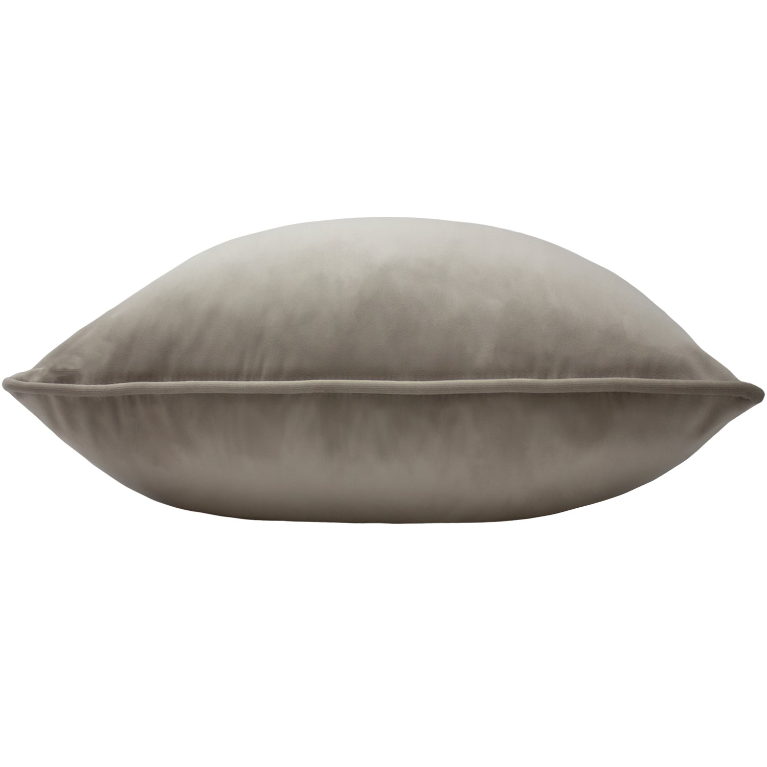 Opulence Soft Velvet Filled Cushion 55cm x 55cm Mink
