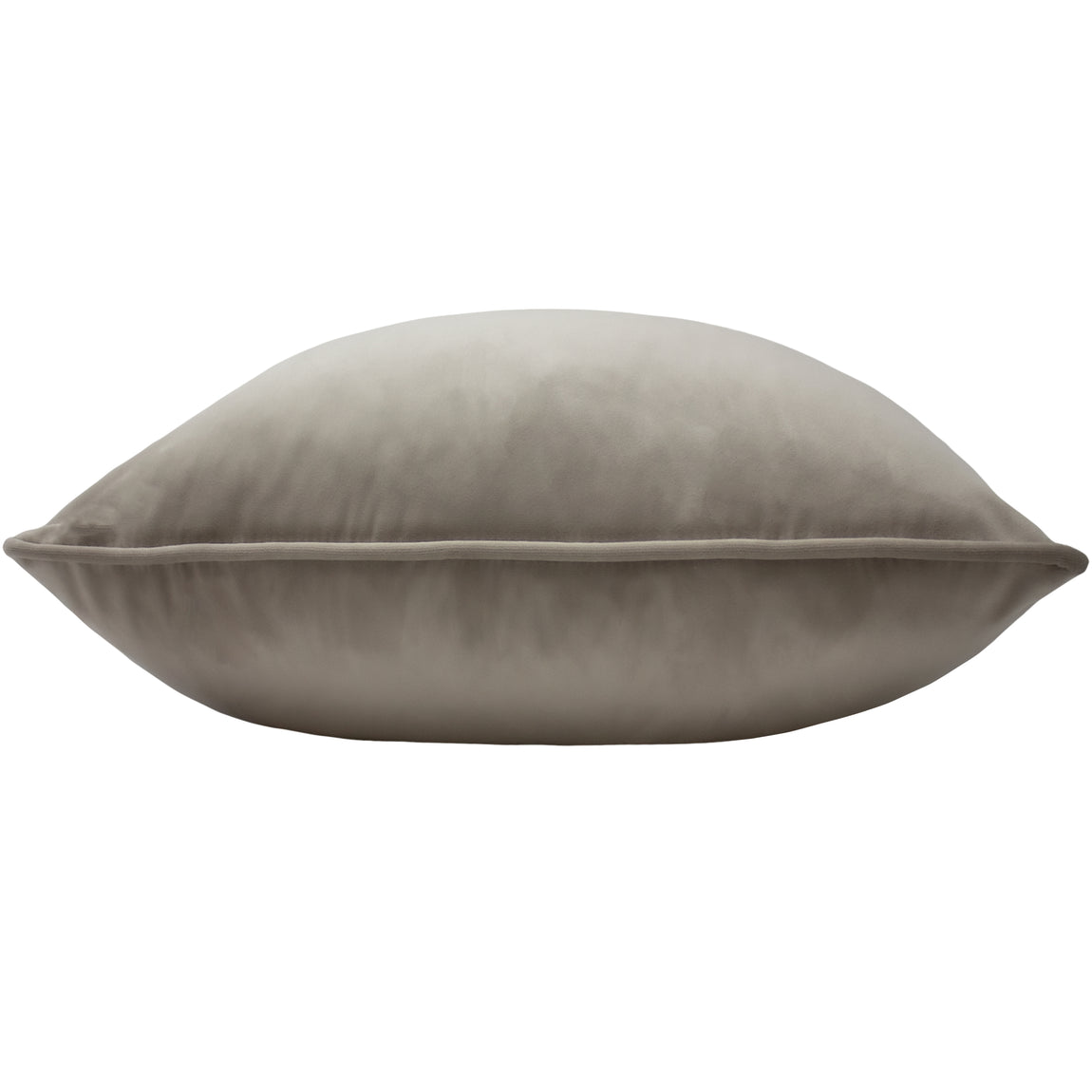 Opulence Soft Velvet Filled Cushion 55cm x 55cm Mink