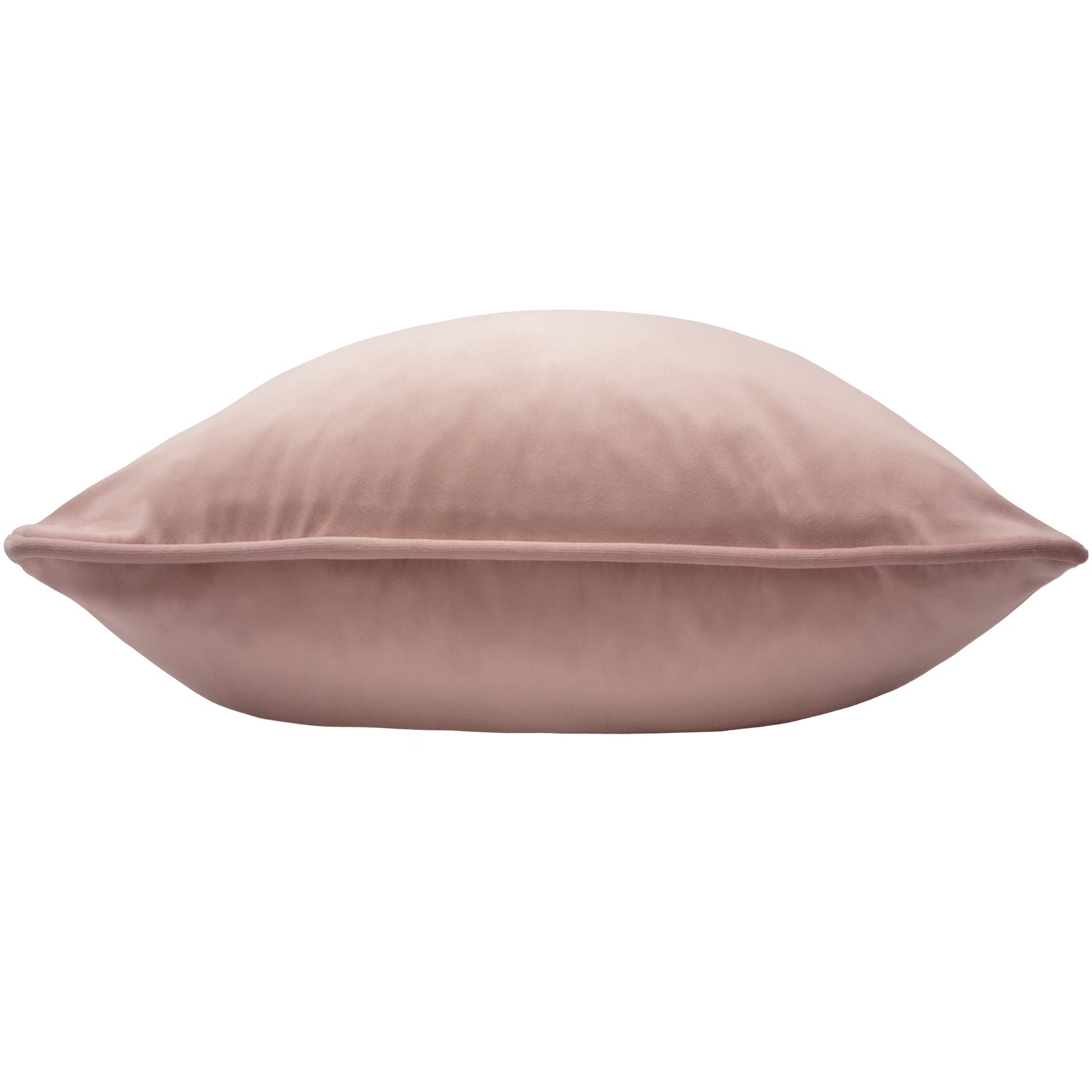 Opulence Soft Velvet Filled Cushion 55cm x 55cm Powder
