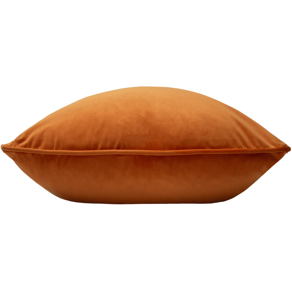 Opulence Soft Velvet Filled Cushion 55cm x 55cm Tangerine