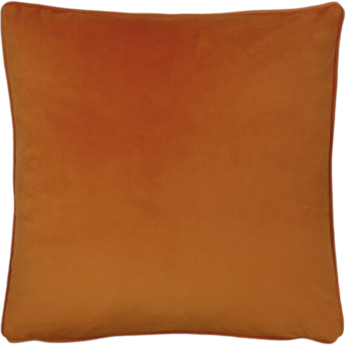 Opulence Soft Velvet Filled Cushion 55cm x 55cm Tangerine