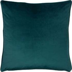 Opulence Soft Velvet Filled Cushion 55cm x 55cm Teal