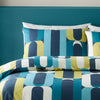 Fusion Orea Duvet Cover Bedding Set Blue