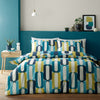 Fusion Orea Duvet Cover Bedding Set Blue