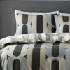 Fusion Orea Duvet Cover Bedding Set Charcoal