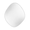 Organic Shaped Wall Mirror 50cm x 60cm Mirror Grey