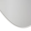 Organic Shaped Wall Mirror 50cm x 60cm Mirror Grey