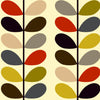 Orla Kiely Multi Stem Made to Measure Wave Curtain + FREE Track Tomato