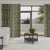 Orla Kiely Multi Stem Made to Measure Wave Curtain + FREE Track Moss