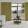 Orla Kiely Two Colour Stem Made to Measure Wave Curtain + FREE Track Olive