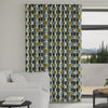 Orla Kiely Hydrangea Made to Measure Wave Curtain + FREE Track Jade
