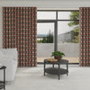 Orla Kiely Sycamore Seeds Made to Measure Wave Curtain + FREE Track Fuchsia