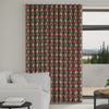 Orla Kiely Sycamore Seeds Made to Measure Wave Curtain + FREE Track Fuchsia