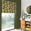 Orla Kiely Multi Stem Made to Measure Roman Blind Yellow
