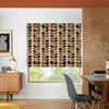 Orla Kiely Multi Stem Made to Measure Roman Blind Pink Red