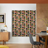 Orla Kiely Multi Stem Made to Measure Roman Blind Pink Red