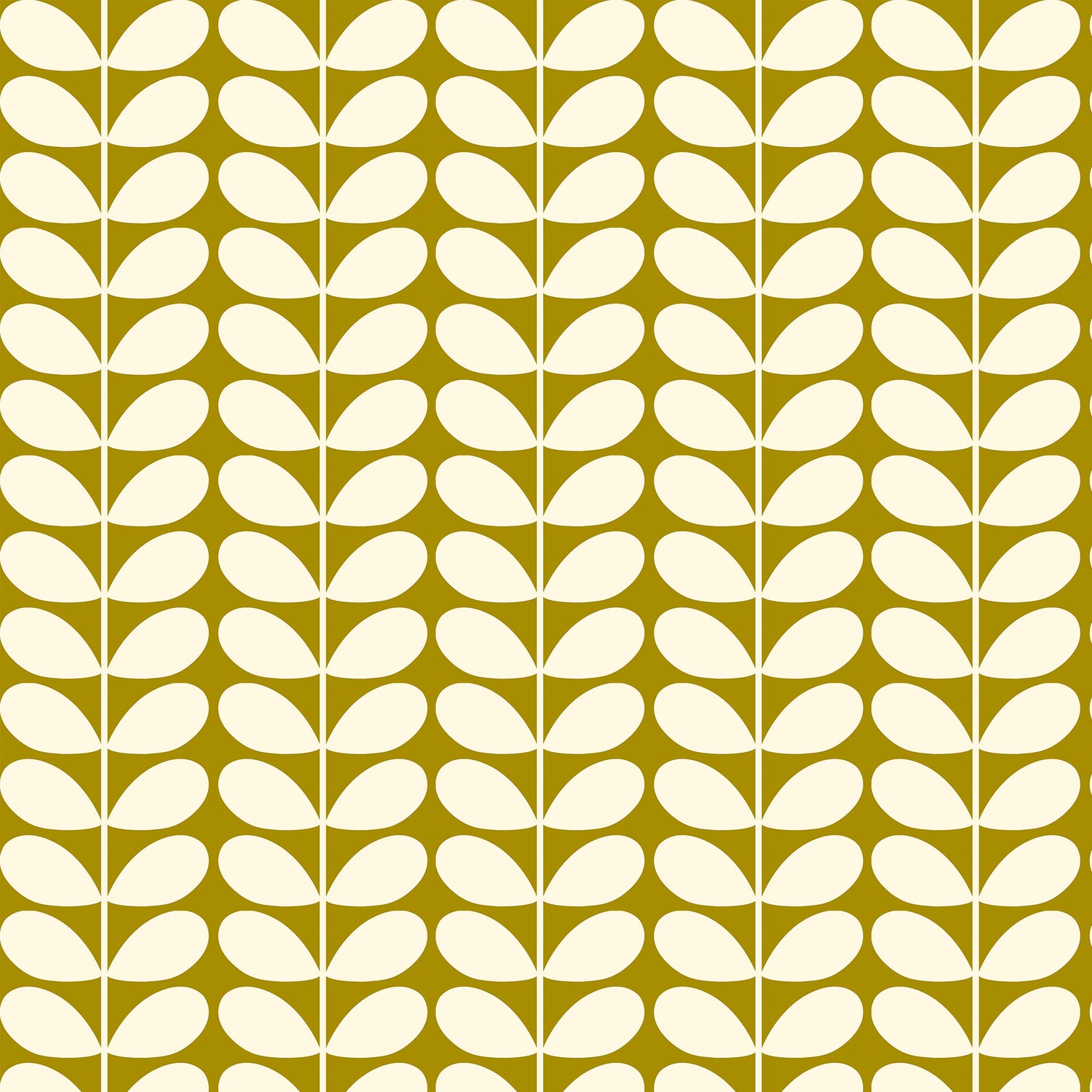Orla Kiely Jumbo Solid Stem Made to Measure Curtain Seagrass
