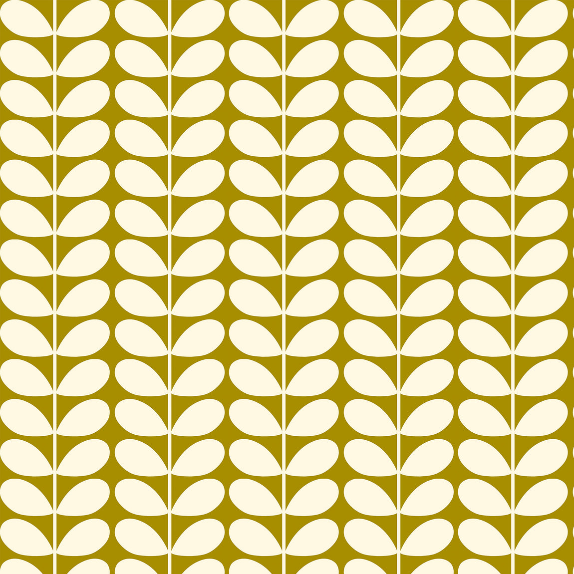 Orla Kiely Jumbo Solid Stem Made to Measure Roman Blind Seagrass