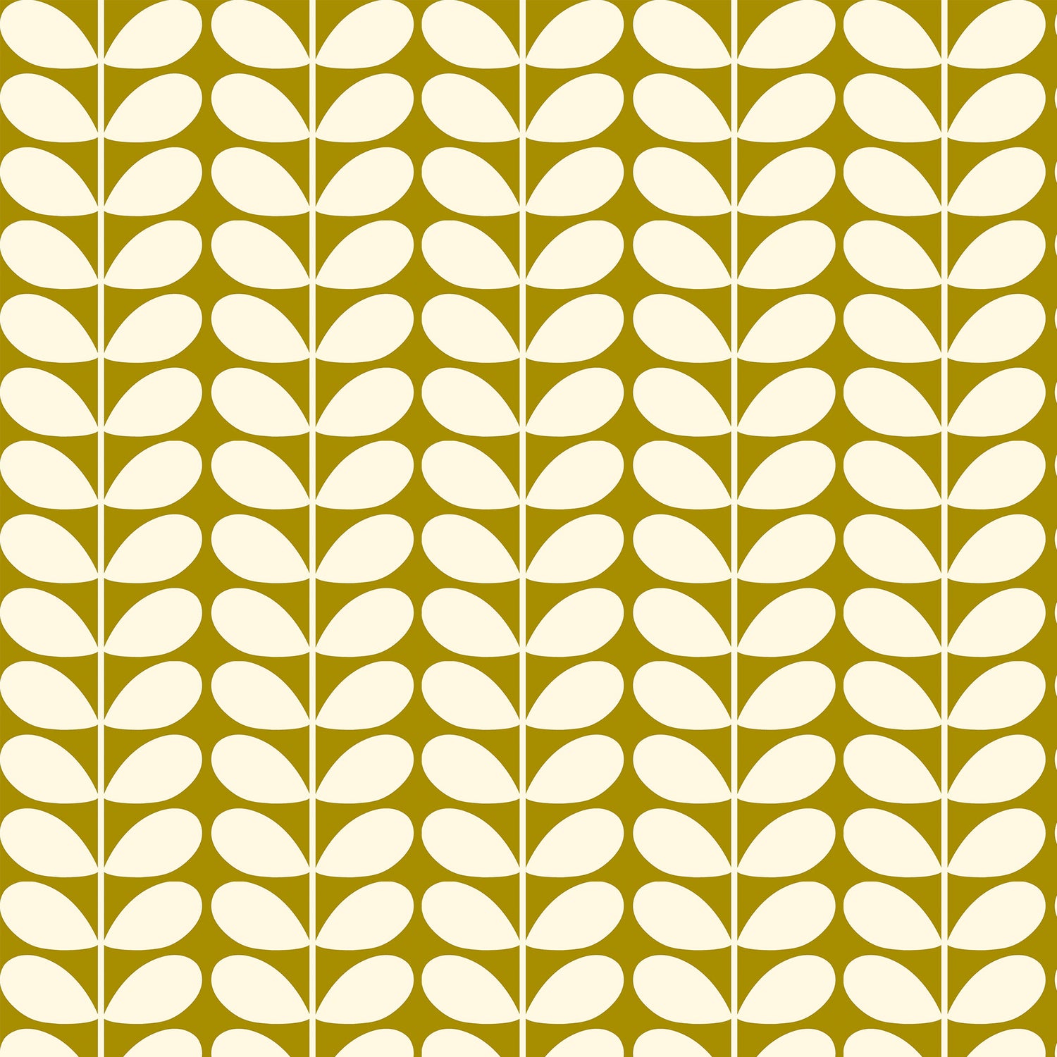 Orla Kiely Jumbo Solid Stem Made to Measure Curtain Seagrass