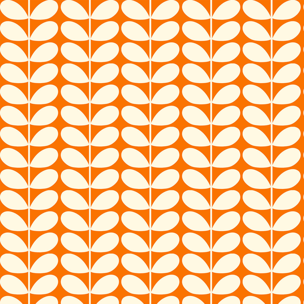 Orla Kiely Jumbo Solid Stem Made to Measure Roman Blind Tomato