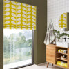 Orla Kiely Jumbo Solid Stem Made to Measure Roman Blind Yellow