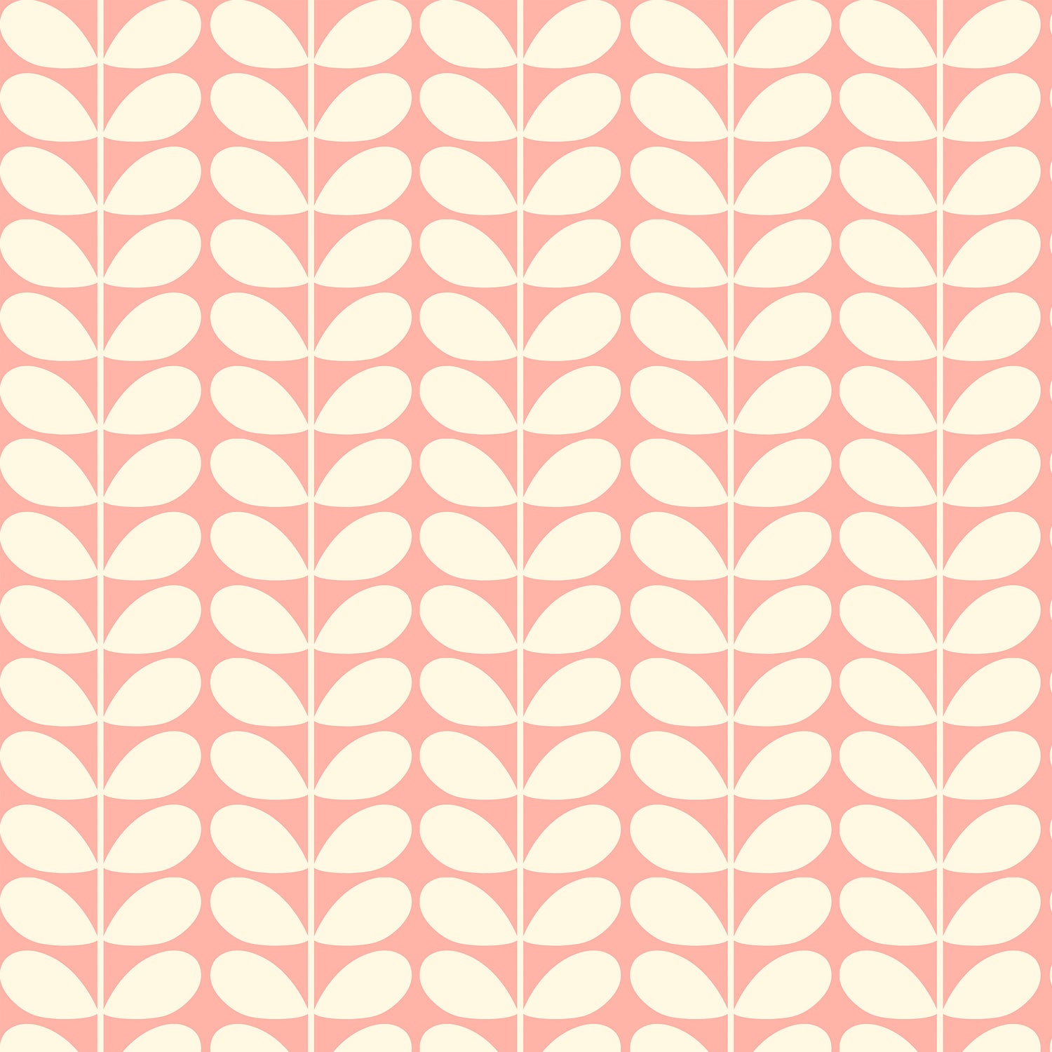 Orla Kiely Jumbo Solid Stem Made to Measure Roman Blind Pink