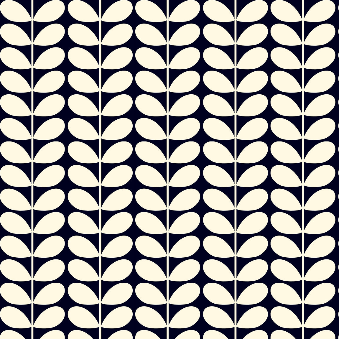 Orla Kiely Jumbo Solid Stem Made to Measure Curtain Whale