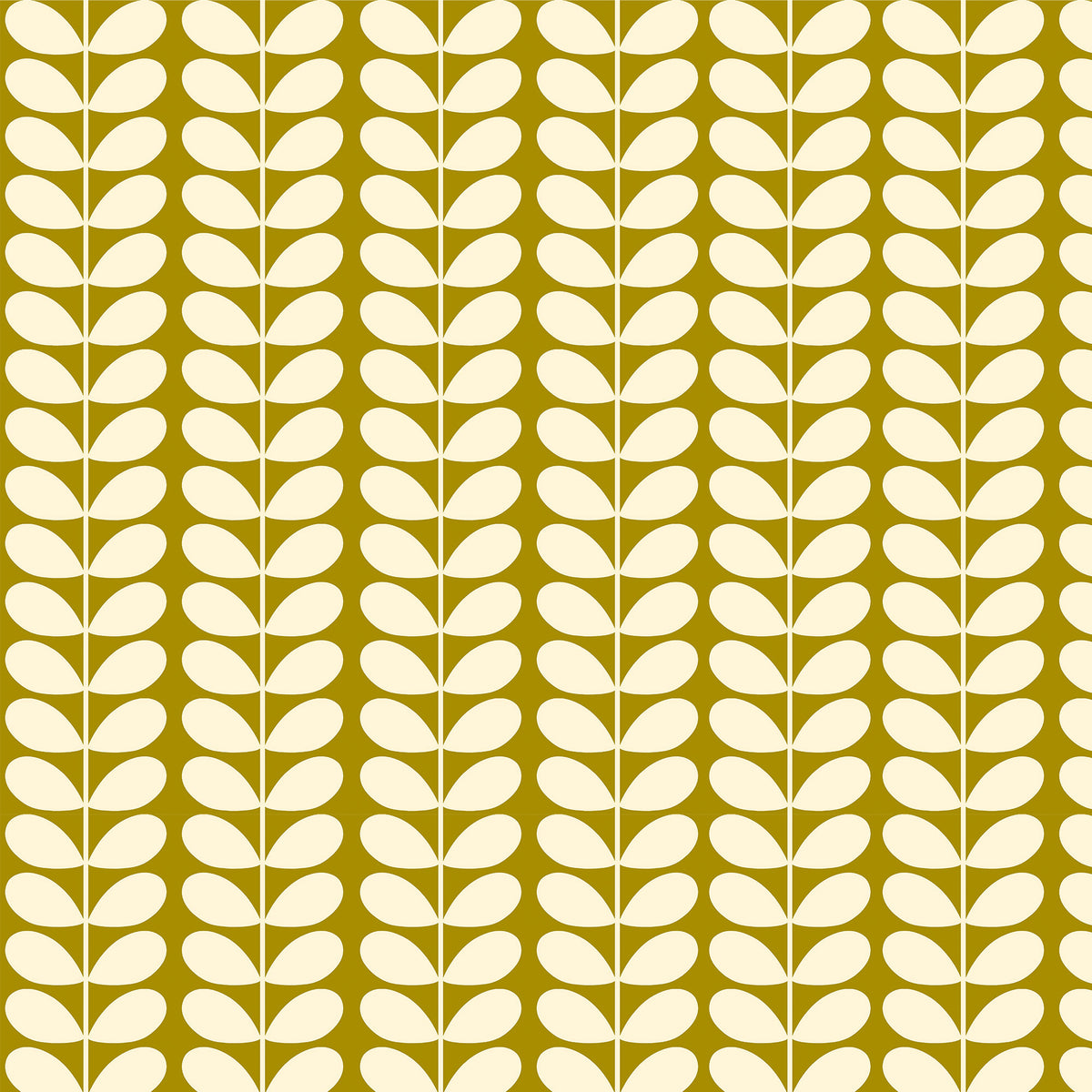 Orla Kiely Solid Stem Translucent Made to Measure Roller Blind Seagrass