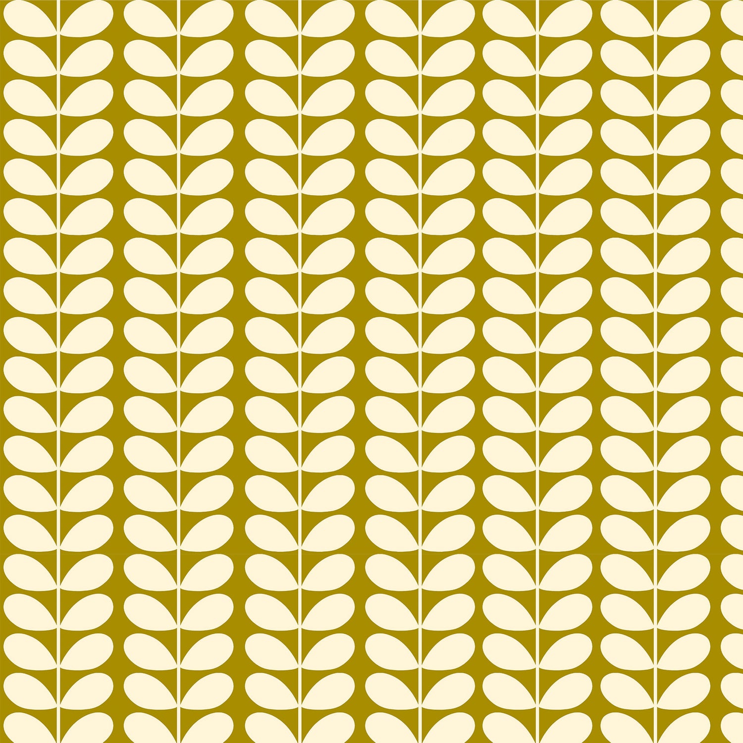 Orla Kiely Solid Stem Made to Measure Curtain Seagrass