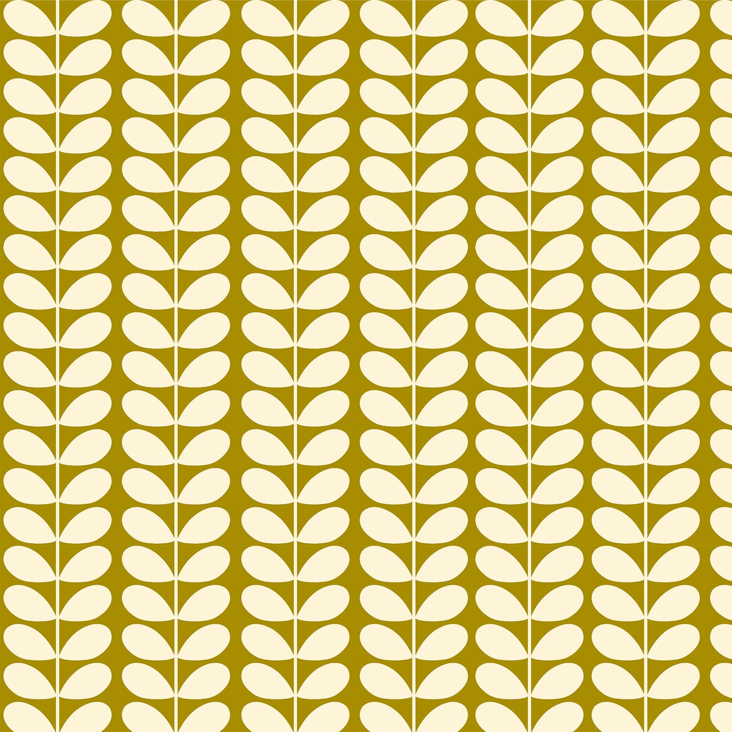 Orla Kiely Solid Stem Made to Measure Roman Blind Seagrass