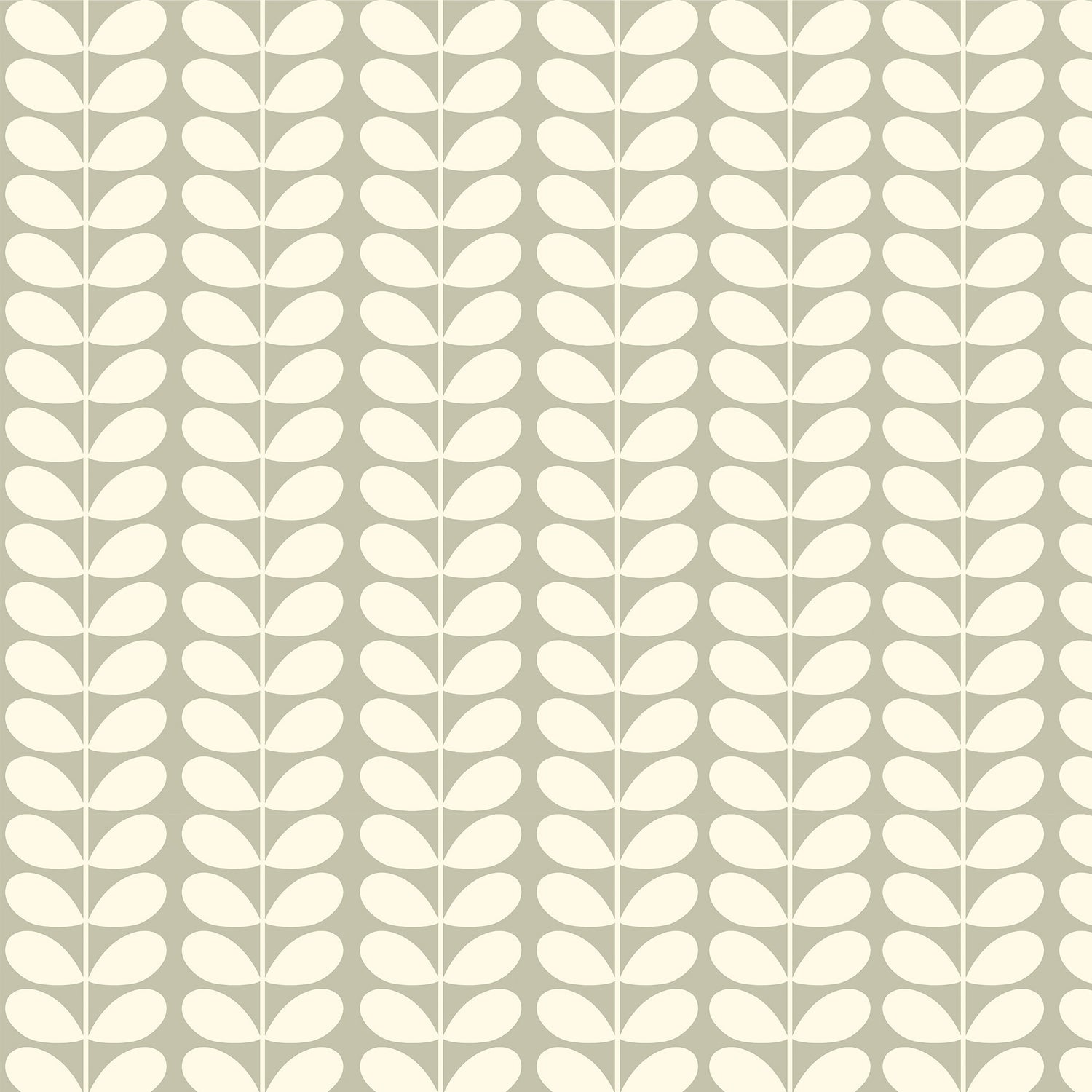 Orla Kiely Solid Stem Made to Measure Wave Curtain + FREE Track Pebble