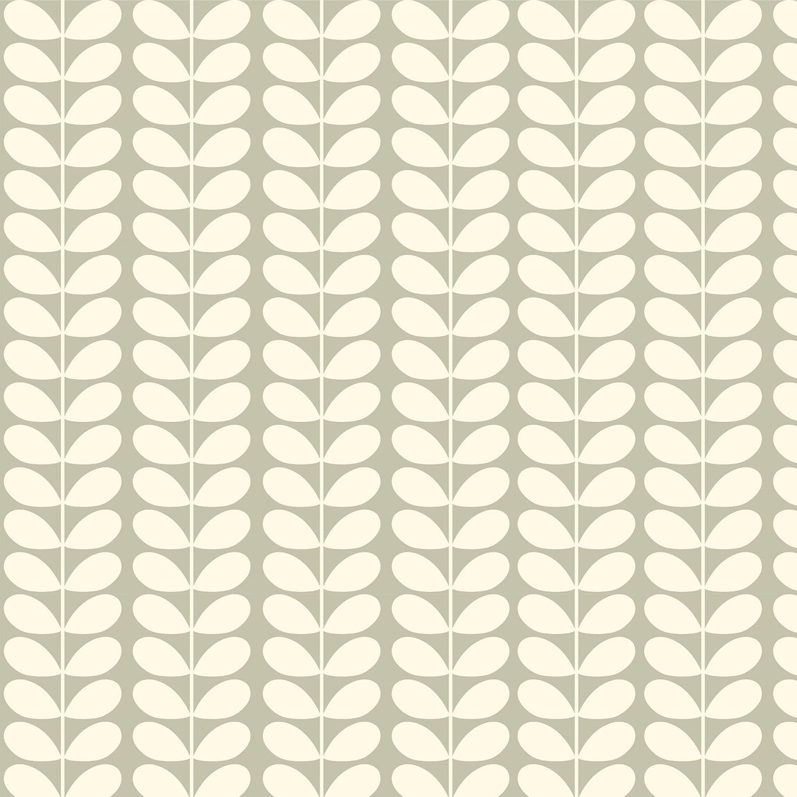 Orla Kiely Solid Stem Made to Measure Roman Blind Pebble