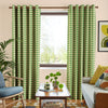 Orla Kiely Solid Stem Made to Measure Curtain Green