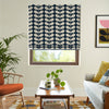 Orla Kiely Solid Stem Made to Measure Roman Blind Whale