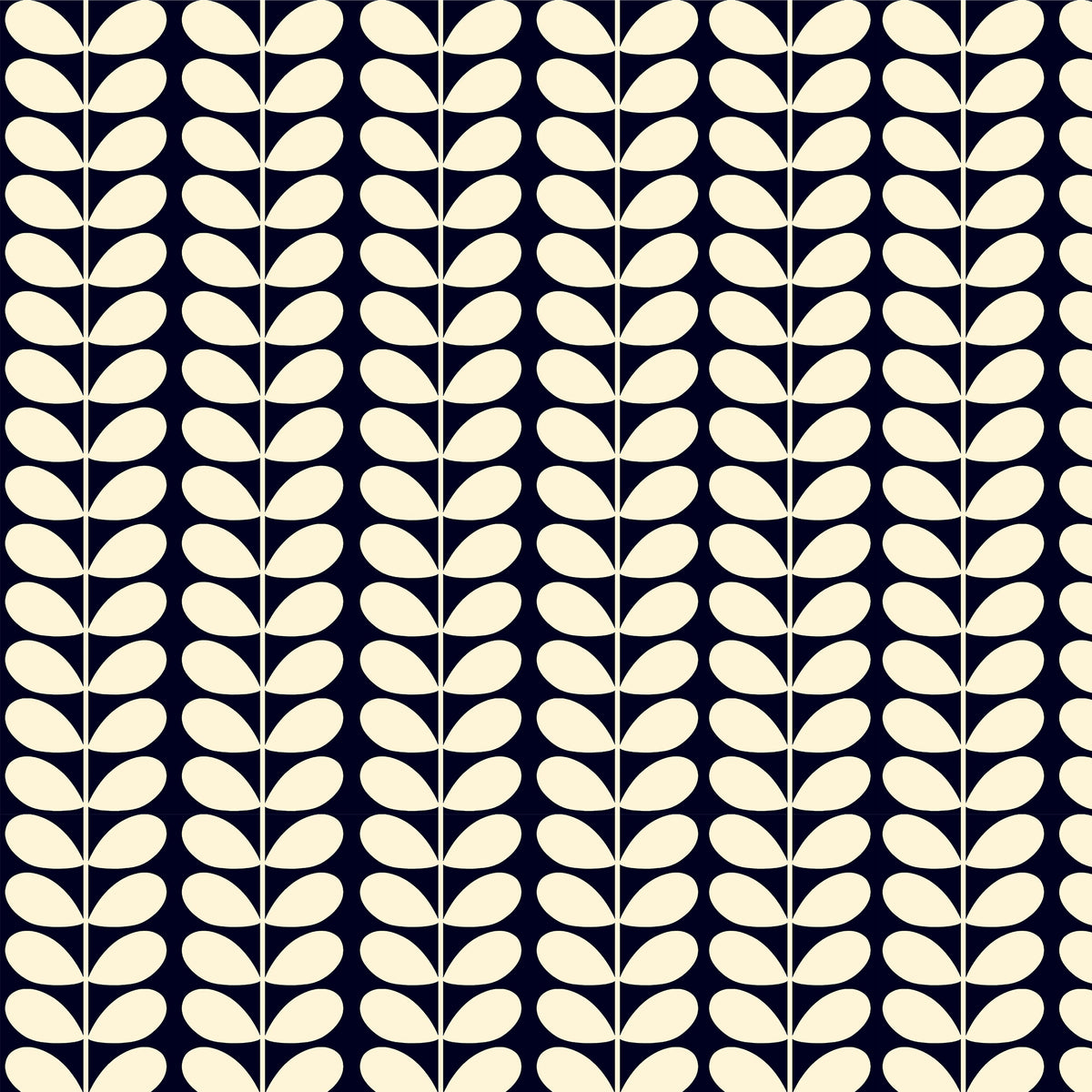 Orla Kiely Solid Stem Translucent Made to Measure Roller Blind Whale