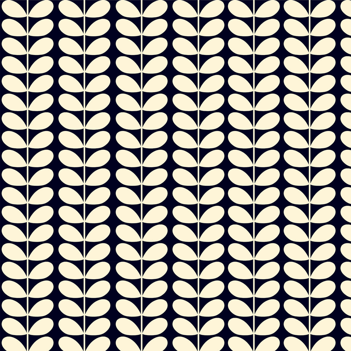Orla Kiely Solid Stem Made to Measure Curtain Whale