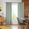 Orla Kiely Solid Stem Made to Measure Curtain Duckegg